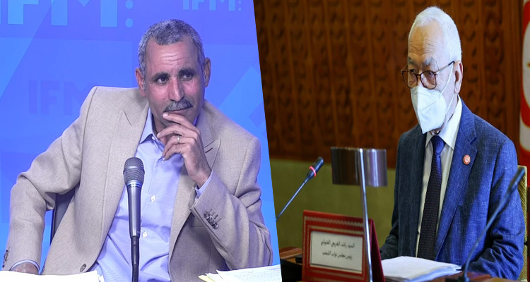 فيصل التبيني: ورحمة خليل يا الغنوشي إلا ما تخرج من البرلمان (فيديو) 