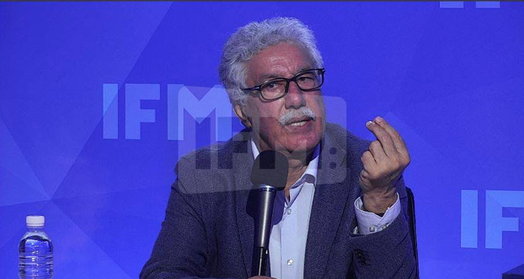 حمة الهمامي: إسقاط المنظومة واجب حتى لا يعود إلى بلادنا ''العكري بوبرطلة''