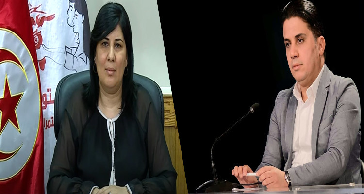 الصحفي سرحان الشيخاوي يقرر مقاضاة النائبة عبير موسي 