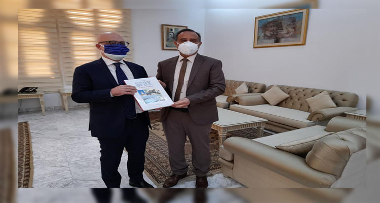 السفير الإيطالي بتونس يؤدي زيارة إلى ولاية صفاقس 