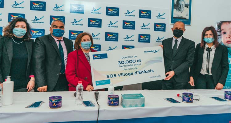 Astral soutient les enfants SOS Village avec l’initiative