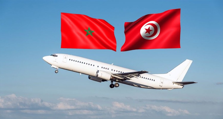 المغرب يعلّّق الرحلات الجوية من وإلى تونس 