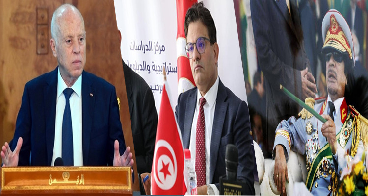 رفيق عبد السلام قيس سعيد معمر القذافي