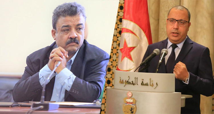 بدر الدين القمودي هشام المشيشي