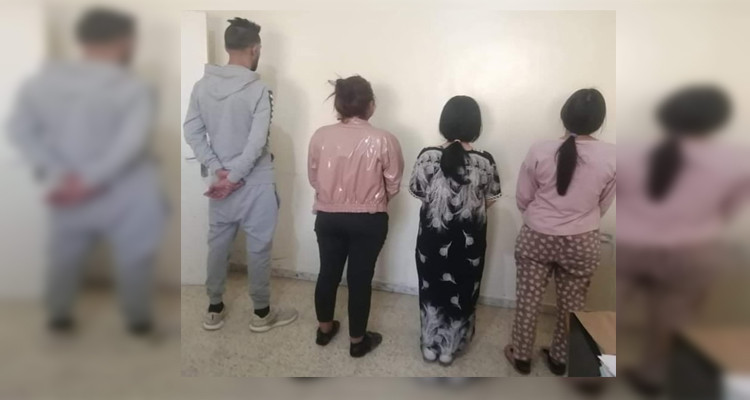 القبض على أربعة أنفار شكلوا وفاقا إجراميا لتعاطي البغاء السري 