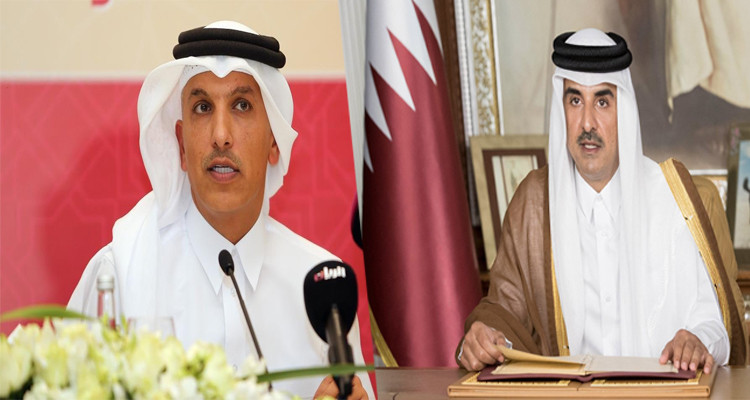 أمير قطر يقيل وزير المالية الموقوف ويجرده من امتيازاته الوظيفية