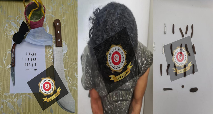 القبض على منحرف اعتدى بسكين على ثلاثة أشخاص وشوّه وجه أحدهم تشويها بالغا