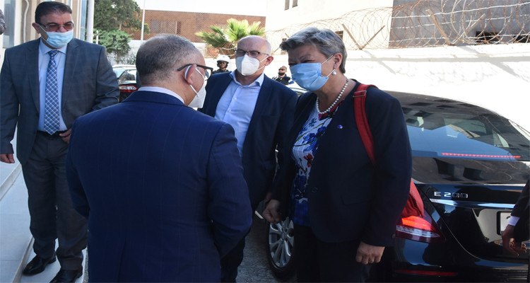 المفوضة الأوروبية تزور القطب الأمني لمكافحة الإرهاب 