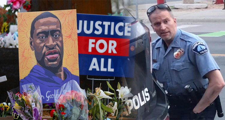 السجن 22 عاما للشرطي قاتل جورج فلويد 