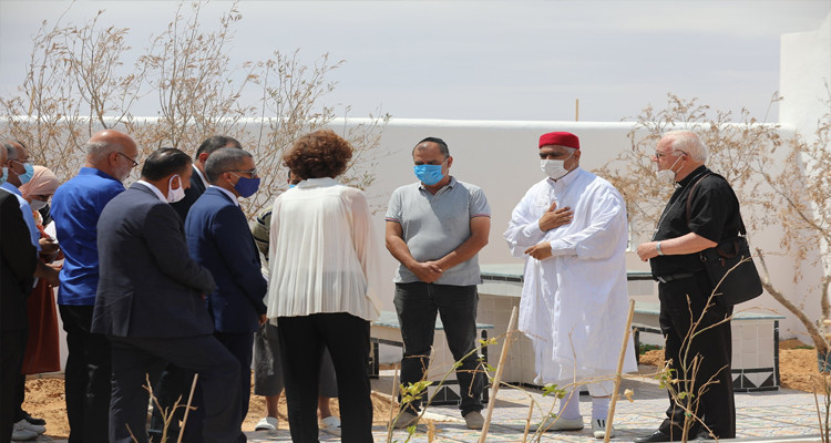 وزير الثقافة يدشن مقبرة للمهاجرين غير النظاميين بجرجيس 