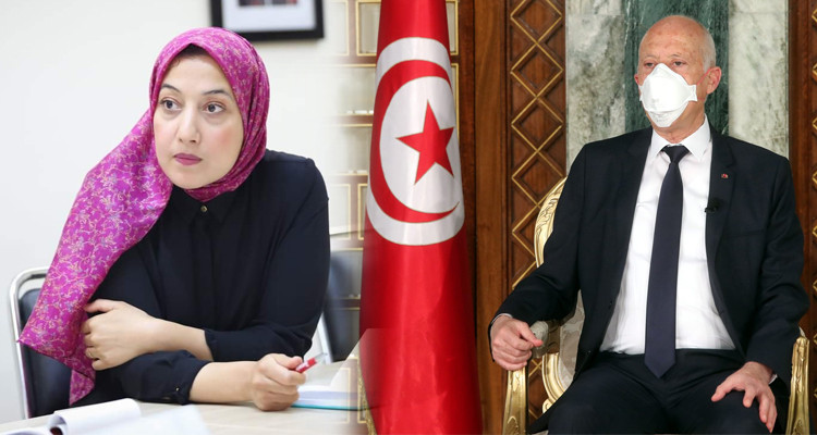 سيدة الونيسي قيس سعيّ