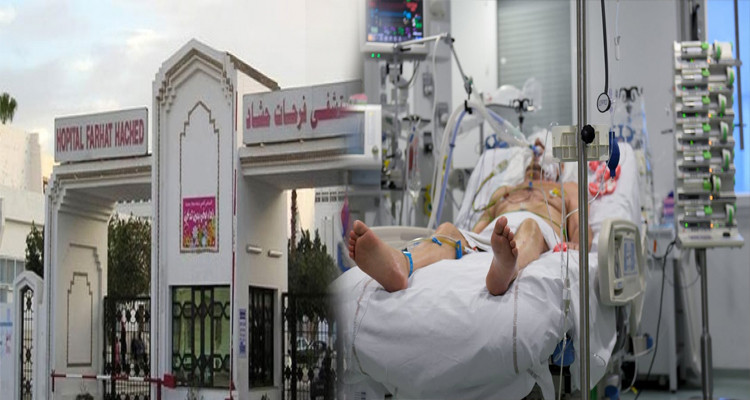 امتلاء قسم الكوفيد بمستشفى فرحات حشاد بنسبة 300 %