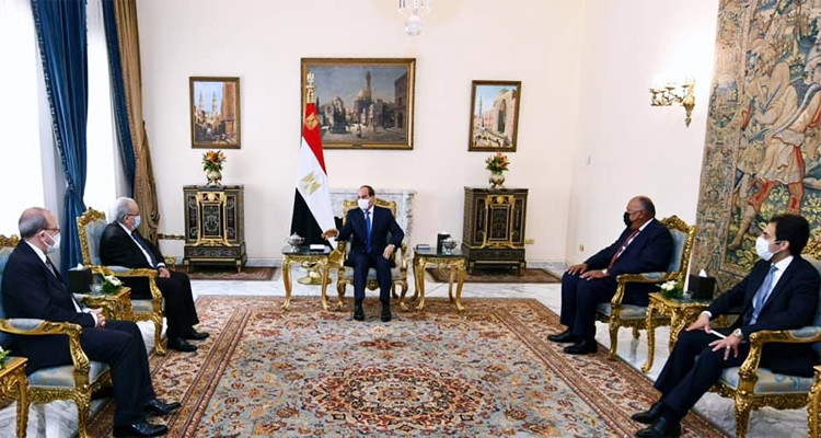 عبد الفتاح السيسي رمطان لعمامرة