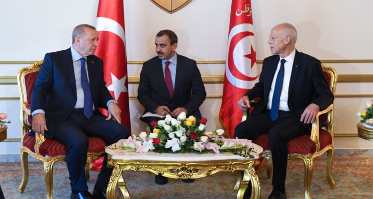 تونس تركيا قيس سعيد رجب طيب أردوغان