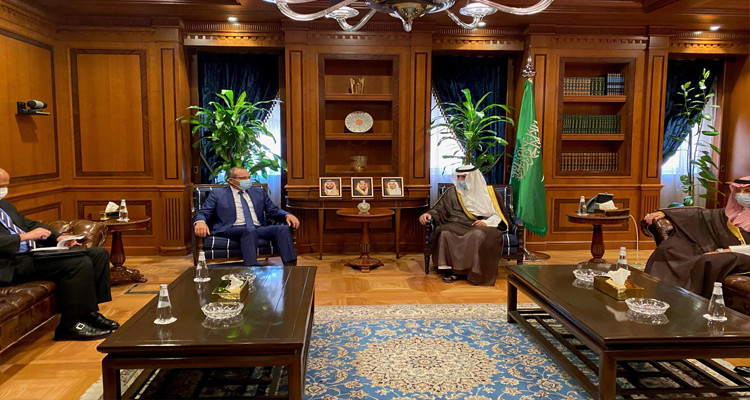 سفير تونس وزير الخارجية السعودي