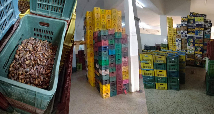 أريانة: حجز 11 طنا من التمور الفاسدة