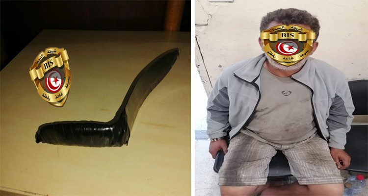 القبض على ''الكبش'' بعد أن انهال على شاب طعنا بالسكين إلى أن اعوج نصلها 