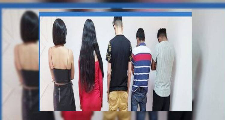 أعوان الأمن يداهمون شقة بمنطقة البحيرة تم تحويلها إلى وكر دعارة 