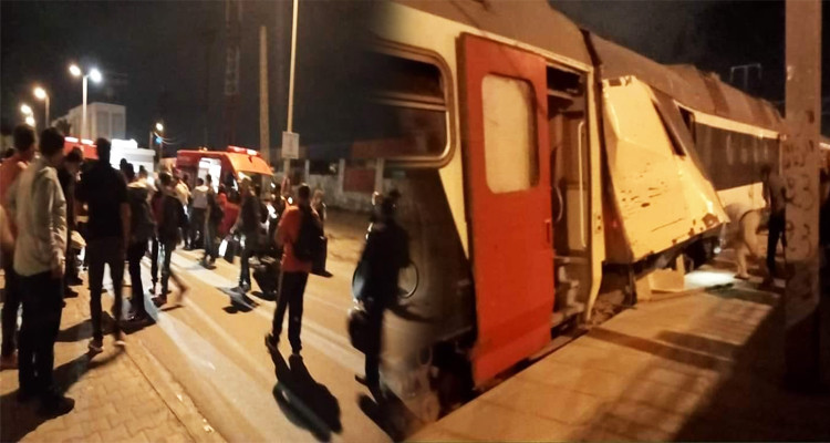 حادث قطارين مقرين الرياض