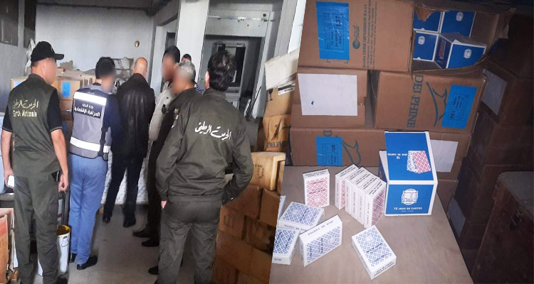 بنزرت: حجز ألعاب ورق بقيمة مالية ناهزت 100 ألف دينار