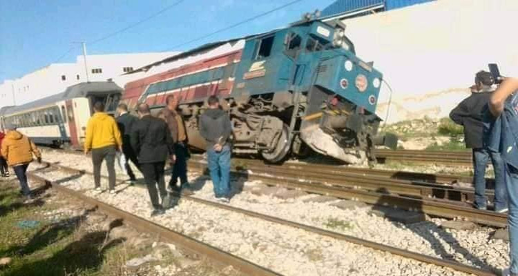 جنوح القطار الرابط بين تونس والدهماني عن مساره 