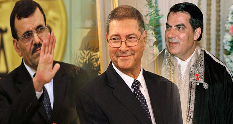 الحبيب الصيد علي العريض زين العابدين بن علي