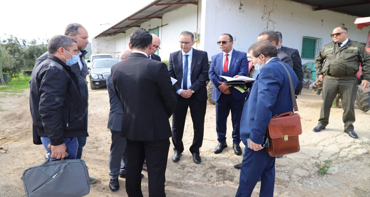 السحب الفوري لحق التصرف من الشركة المتسوغة لضيعة فلاحية  بقرمبالية