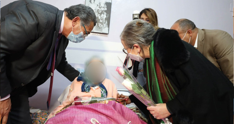 رئيسة الحكومة تزور دار رعاية المسنين بولاية منوبة 