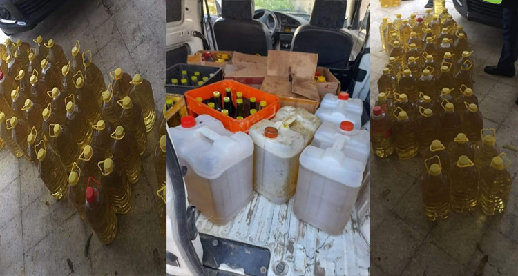 القبض على مفتش عنه يحتكر 400 لترا من الزيوت النباتية المدعمة 