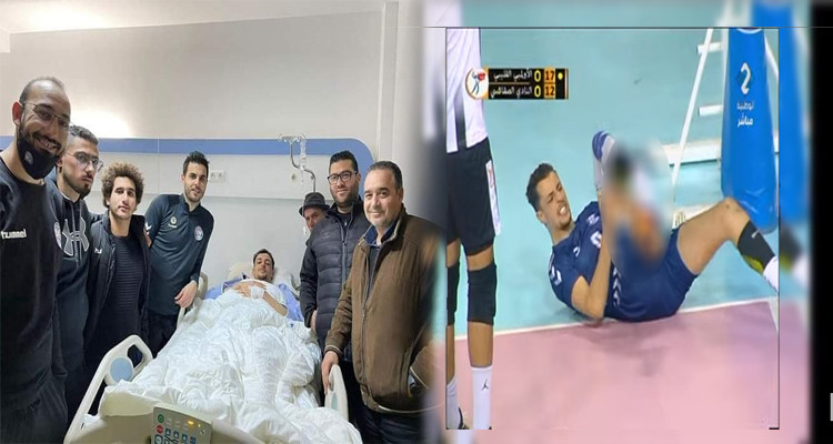 بعد إصابته البليغة: لاعب الأولمبي القليبي يخضع إلى تدخل جراحي ناجح 