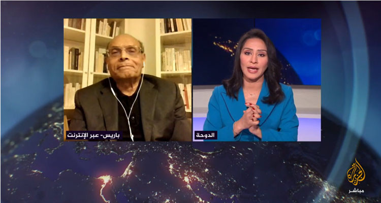 منصف المرزوقي: الأفعى عادت وعلينا أن نعود إليها بالنعال (فيديو) 