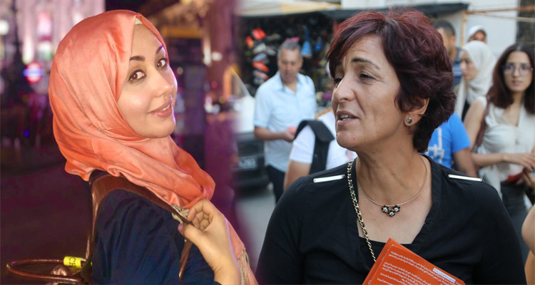 سمية الغنوشي لسامية عبو: لا يضير السحاب نباح الكلاب  