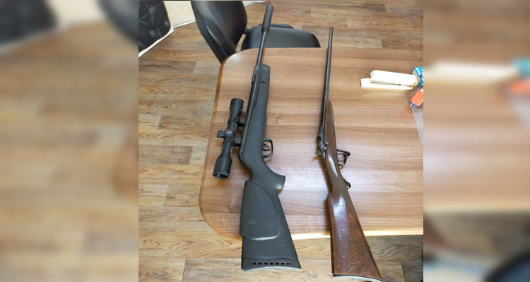 سليانة: حجز بندقيتين غير مرخصتين وعدد من خراطيش الرش 