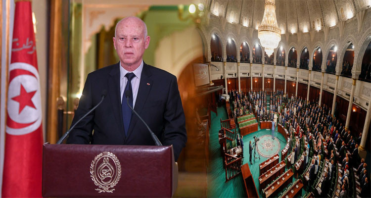 البرلمان المجمد يصادق بالاجماع على الغاء كل المراسيم الرئاسية لما بعد 25 جويلية 