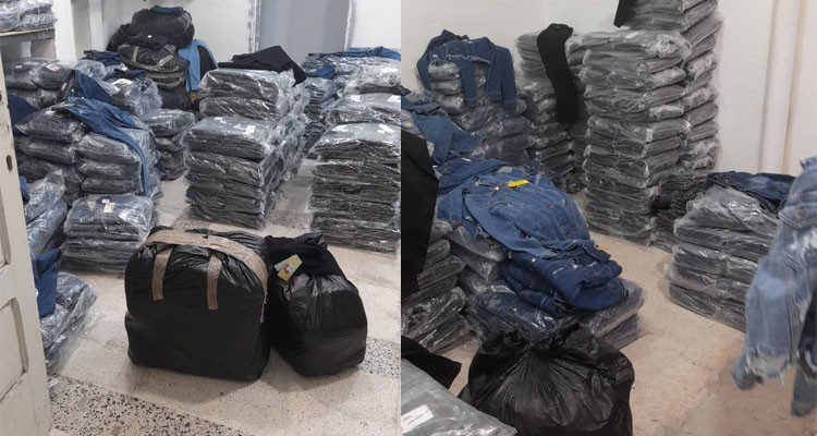 العاصمة: مداهمة أربعة مخازن عشوائية وحجز ملابس بقيمة تتجاوز 300 ألف دينار 