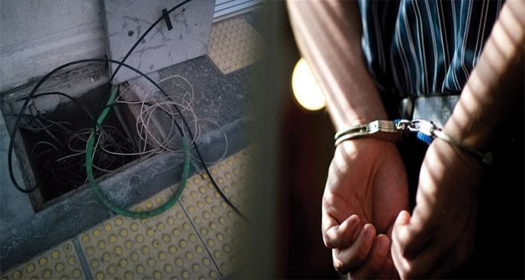 جبل الجلود: القبض على نفر قام بالسطو على معدات محطة الأرتال 