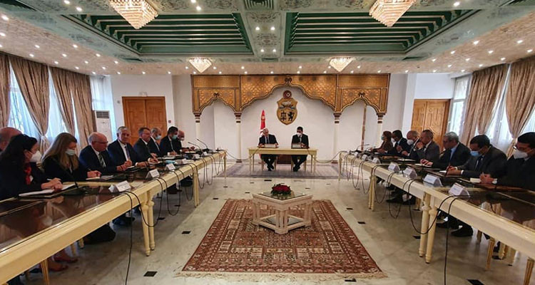 الجرندي يطمئن سفراء مجموعة السبع: الديمقراطية أمر محسوم في تونس 