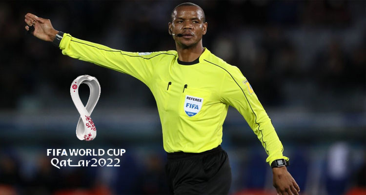 الفيفا يختار الزمبي سيكازوي ضمن قائمة الحكام الأفارقة المشاركين في مونديال قطر