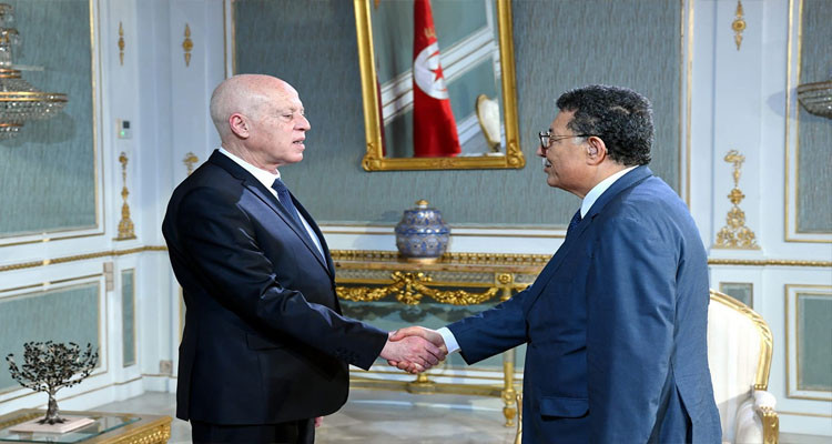 رئيس الدولة يتباحث مع عميد المحامين دور المهنة في تأسيس جمهورية جديدة