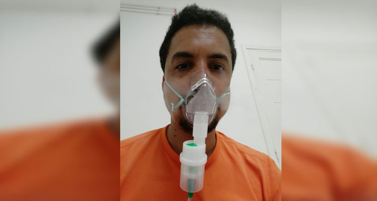 إصابة المصور الصحفي حسام الدلالي بحالة اختناق جراء عبوة غاز مسيل للدموع