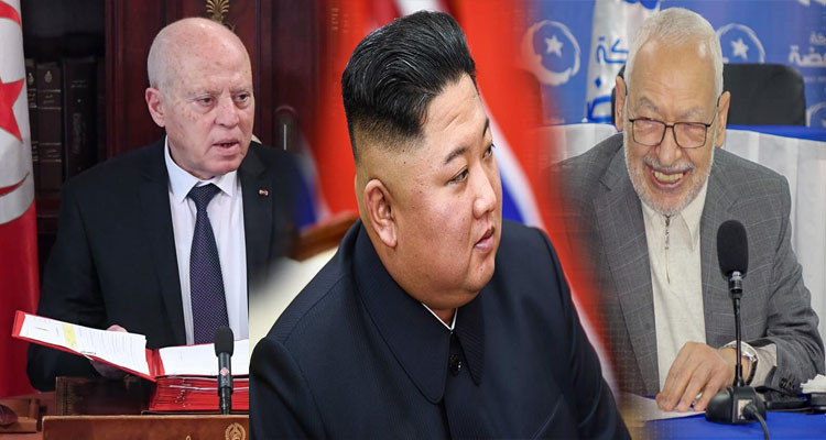 الغنوشي: سعيّد يريد تأسيس نظام حكم لا مثيل له سوى بكوريا الشمالية