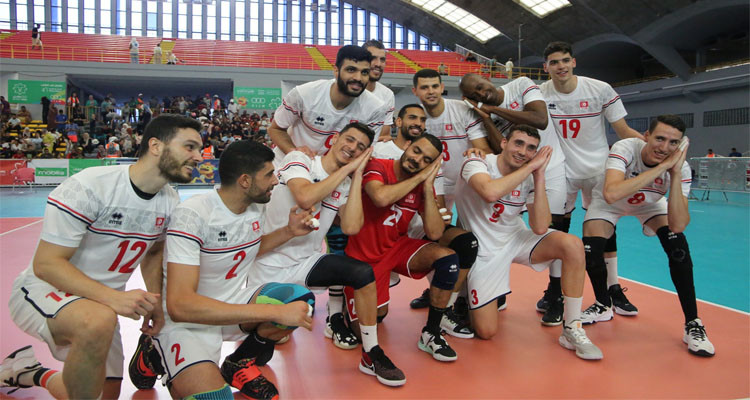 منتخب الكرة الطائرة يستهل مشاركته المتوسطية بالفوز على نظيره الصربي