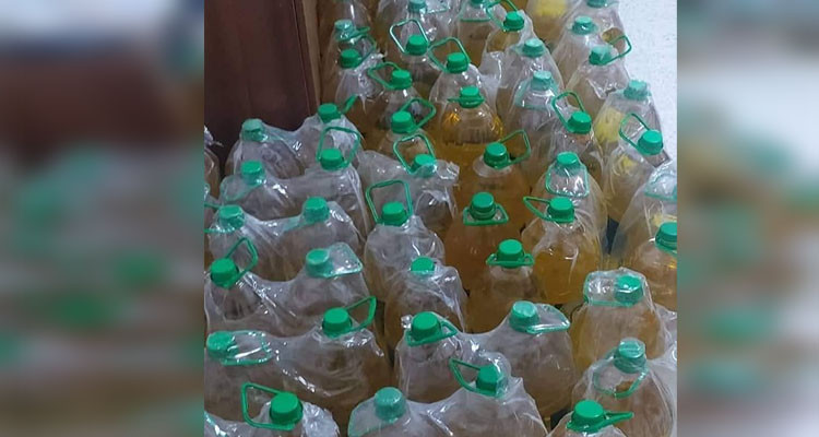 المنستير: مداهمة مستودع وحجز 750 لترا من الزيوت النباتية مجهولة المصدر