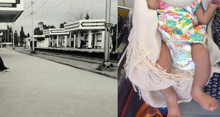 سيدة من دول جنوب الصحراء تترك رضيعها بمحطة المترو وتلوذ بالفرار 