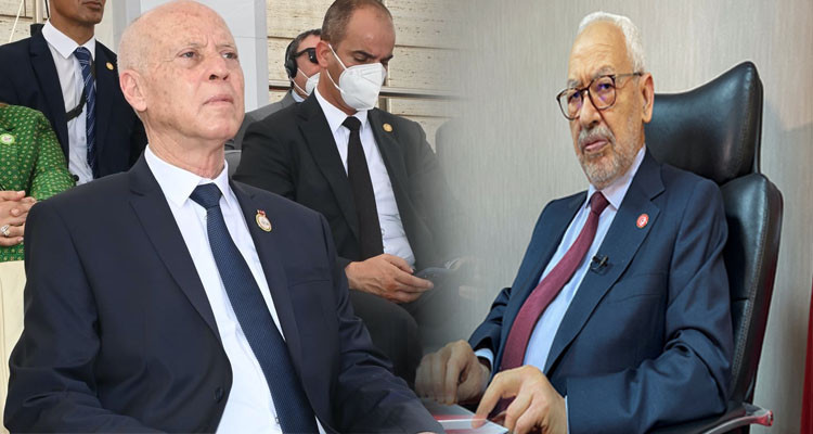 الغنوشي: سعيّد يجر البلاد إلى السيناريو السريلانكي وخطاباته محرضة على العنف