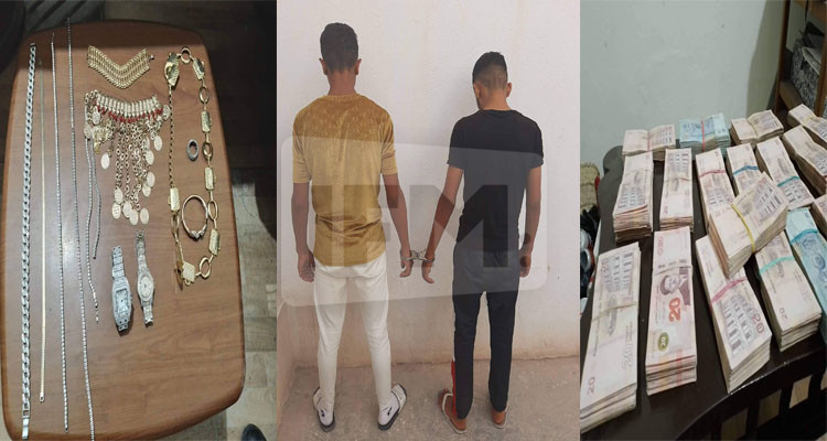 الإيقاع بوفاق إجرامي بعد سطوه على منزل احد العمال بالخارج 