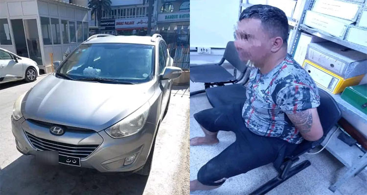 القبض على منحرف خطير يسطو على السيارات ويقوم بتفكيكها 