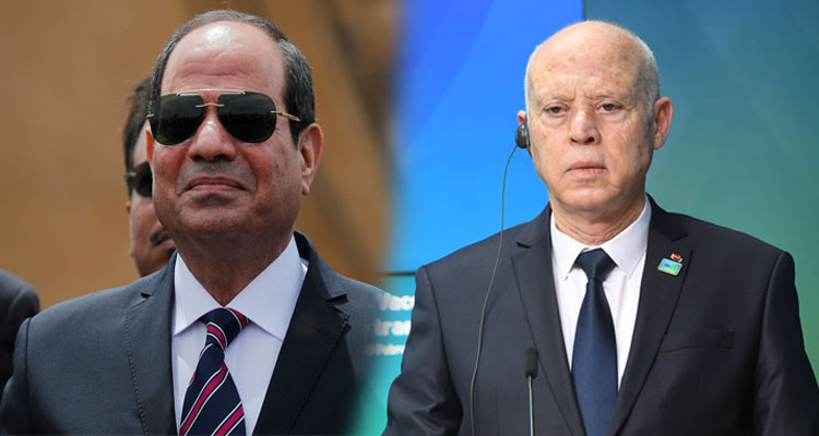 الرئيس سعيّد يقدم واجب العزاء إلى نظيره السيسي في حادثة حريق الكنيسية 
