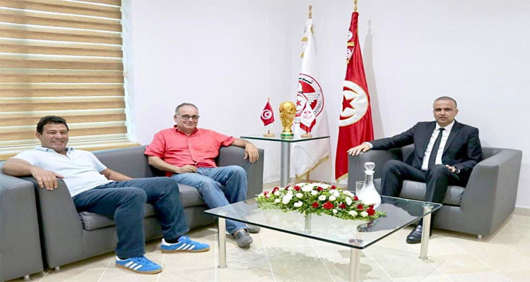 رئيس الجامعة يستقبل رئيسي النادي الصفاقسي ومستقبل المرسى 