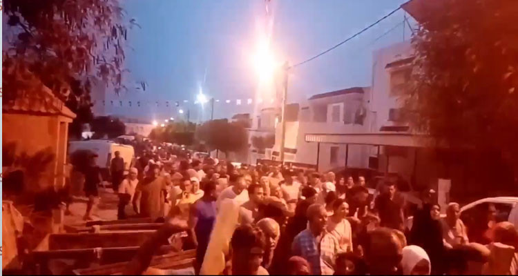 حراك المفروزين اجتماعيا بدوار هيشر ينفذ مسيرة احتجاجية جديدة